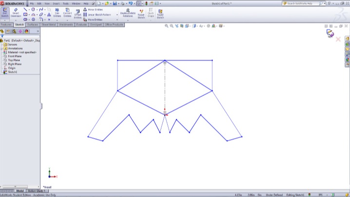 718x405 Solidworks Sketch Tool Basics Part 2 - Dynamic Sketch Tool