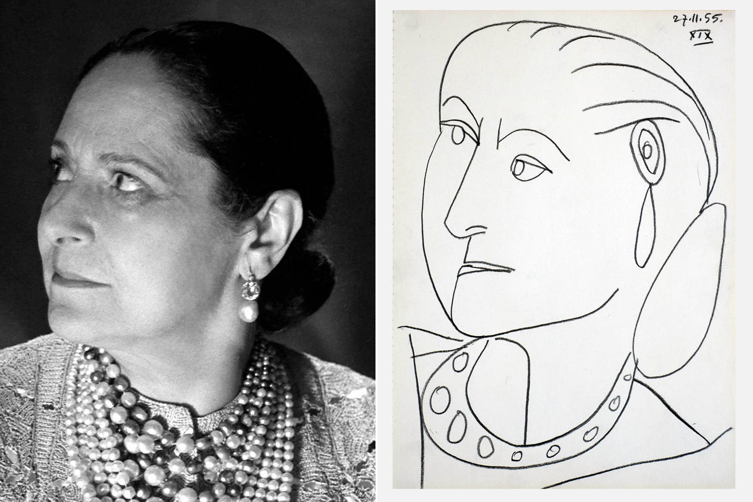 1500x1000 The Beauty Dynamo Who Begged Picasso To Sketch Her - Dynamo Sketch