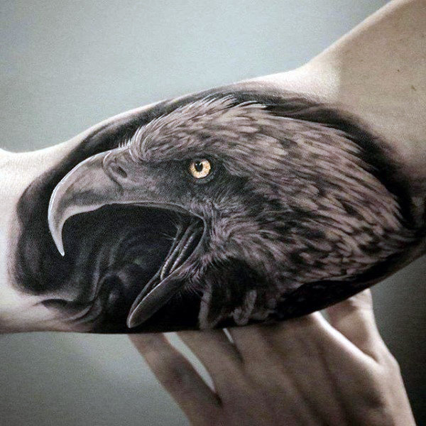 600x600 Collection Of Eagle Eye Tattoo On Neck - Eagle Eye Sketch