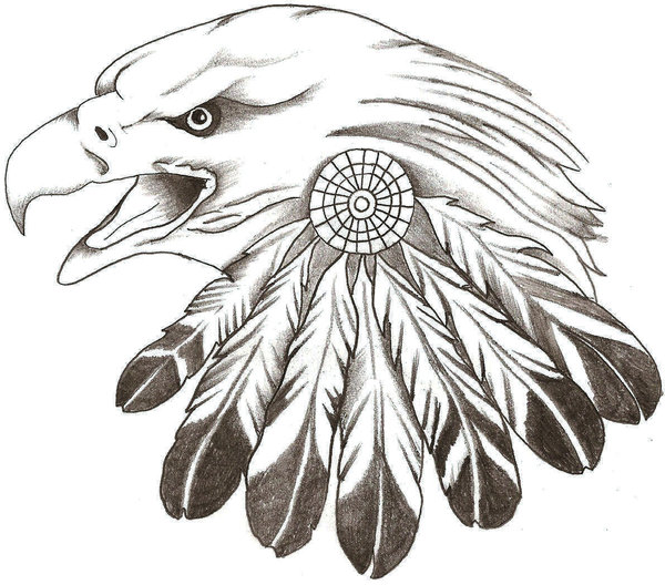 600x528 Eagle Feathers By Thelob - Eagle Feather Sketch