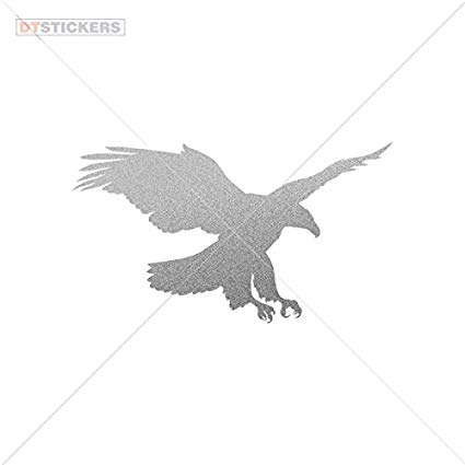425x425 Decal Eagle Flying Figure Car Window Jet Ski (6 X 3,38 - Eagle Flying Sketch
