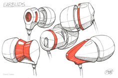Earphones Sketch