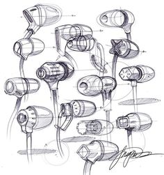 236x251 27 Best Earphones Images Product Design, Product - Earphones Sketch