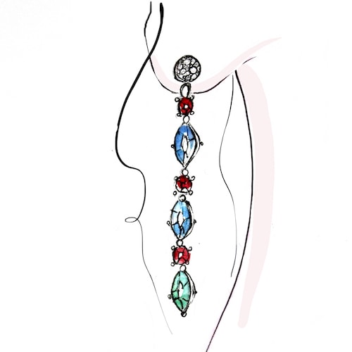 500x500 Eva Gems Amp Jewels Work With Me - Earring Sketch