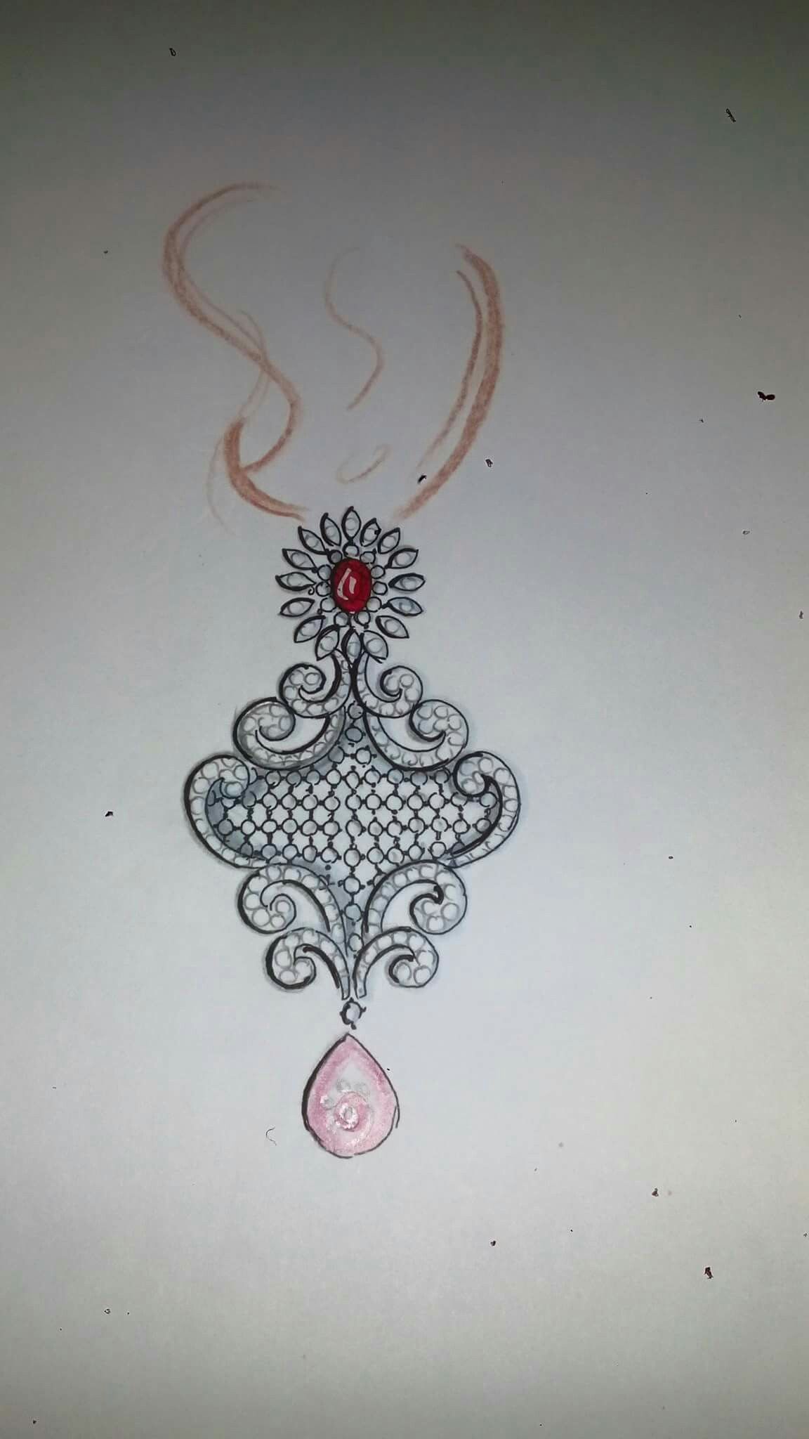 1152x2048 Jewellery - Earring Sketch