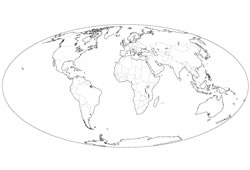 Earth Map Sketch