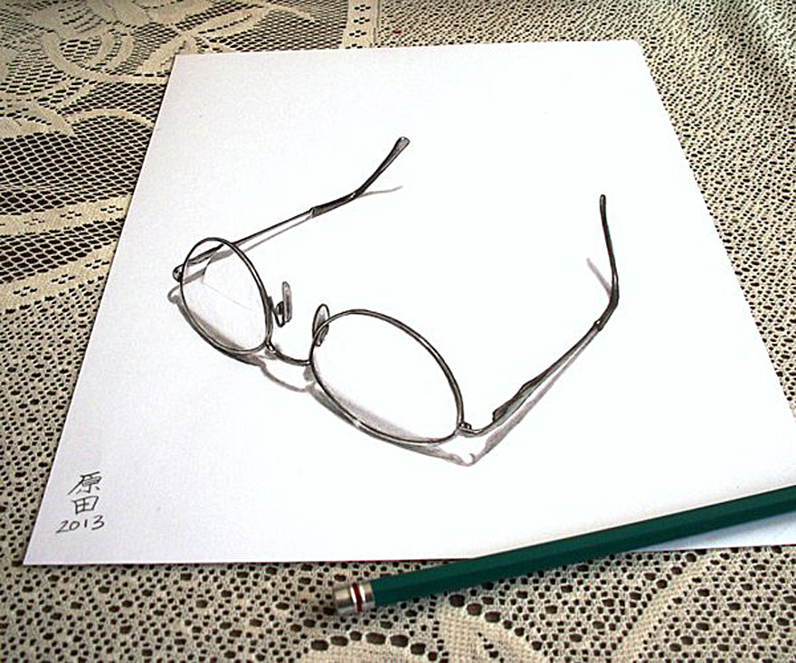 880x733 30 Of The Best 3d Pencil Drawings - Earth Pencil Sketch