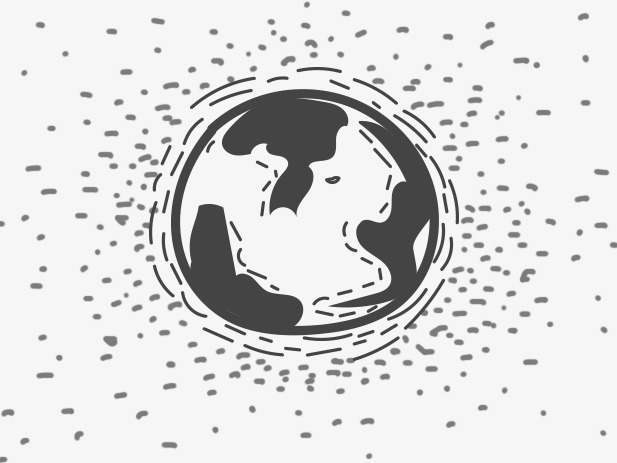 617x463 Black And White Earth, Earth Clipart, Earth, Sketch Png Image And - Earth Sketch
