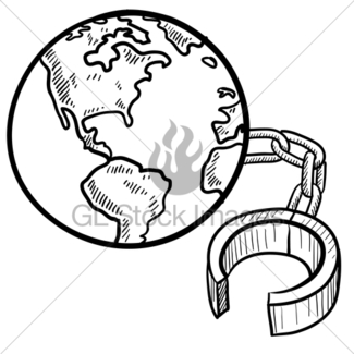 325x325 Bowling With The Earth Sketch Gl Stock Images - Earth Sketch