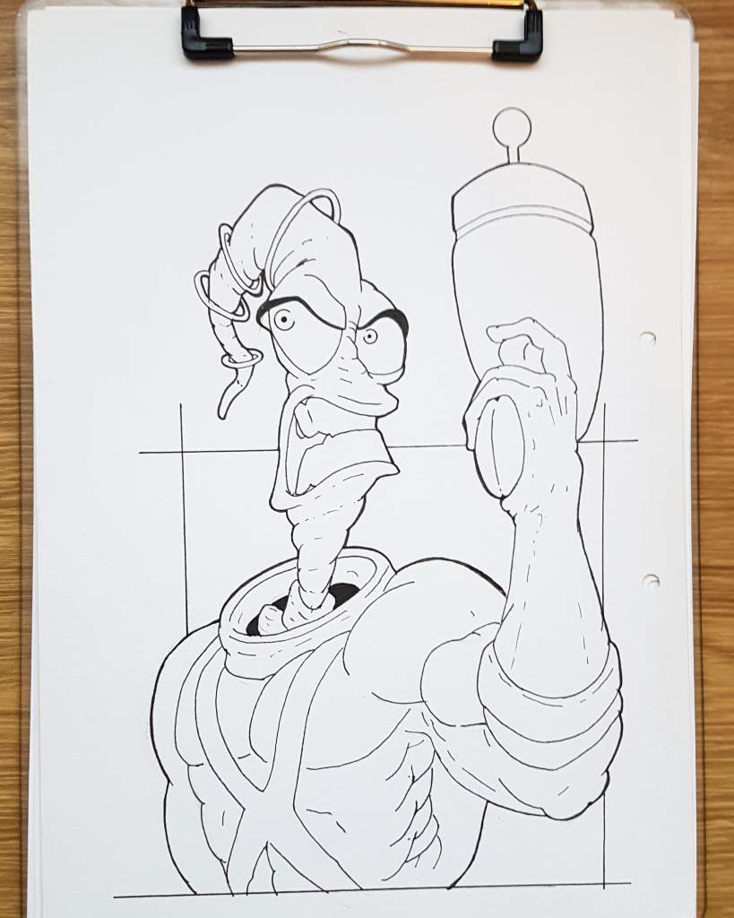 819x1024 Earthworm Jim Art Amino - Earthworm Jim Sketch