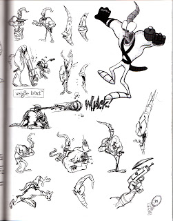 251x320 The Slappy Picture Show The Making Of Earthworm Jim - Earthworm Jim Sketch