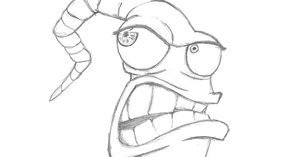 612x321 Sketch Lottery! Earthworm Jim - Earthworm Sketch
