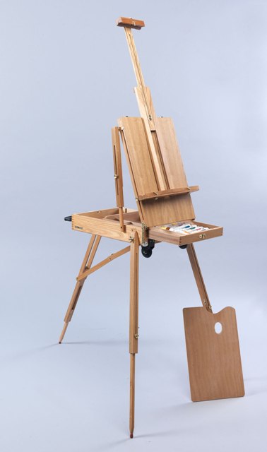 378x640 Martin Full Size Rolling Rivera French Sketch Box Easel - Easel Sketch