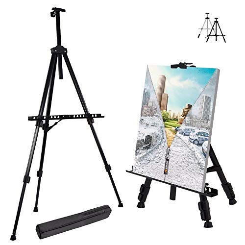 500x500 Autumn Water Adjustable Metal Sketch Easel Stand Foldable Travel - Easel Sketch