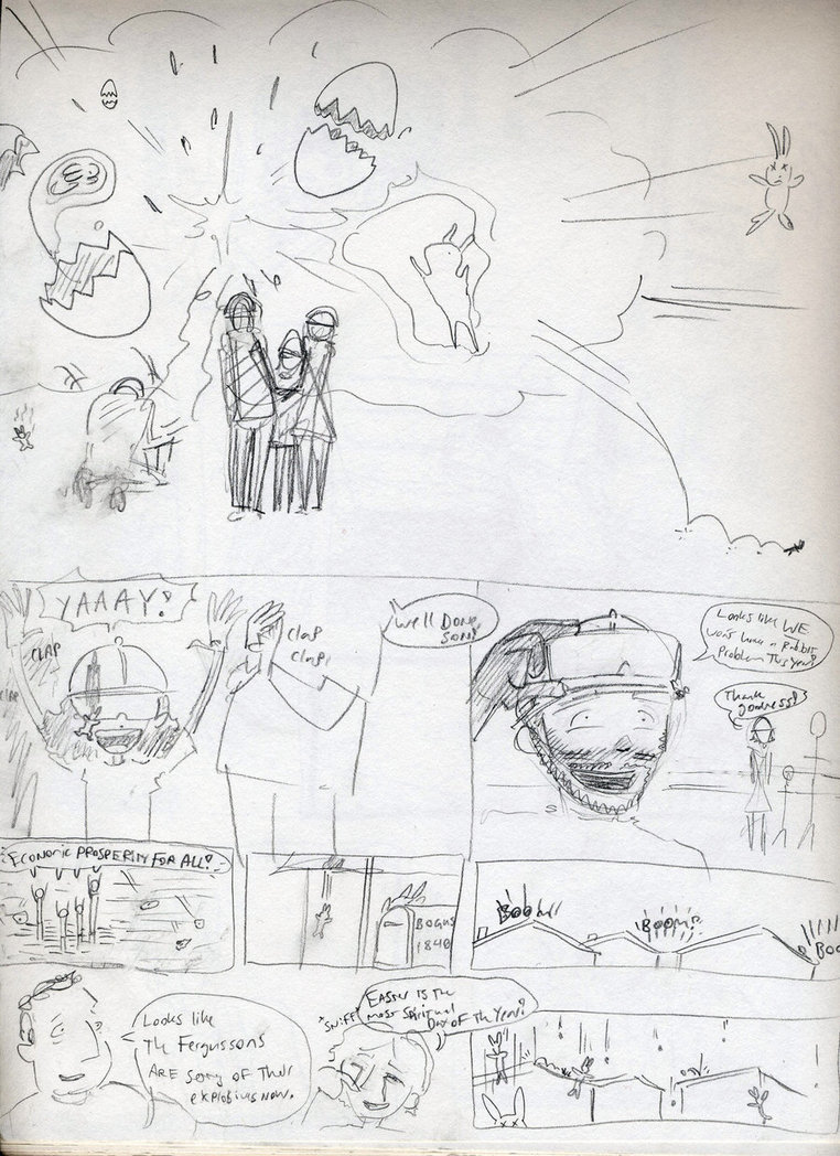 762x1048 Easter Comic Sketches - Easter Sketches