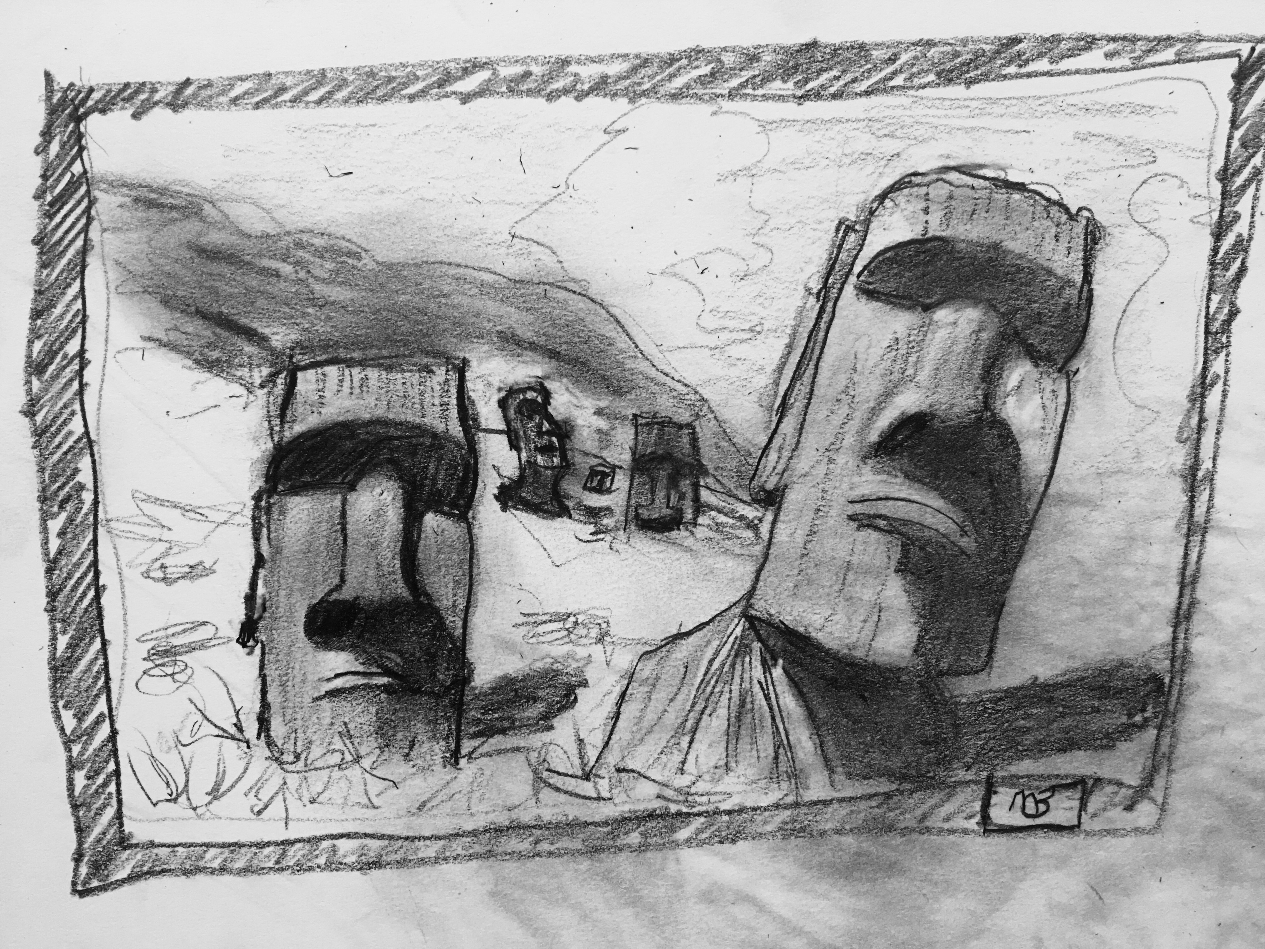 4032x3024 Easter Island Sketches Mike Blaylock - Easter Sketches