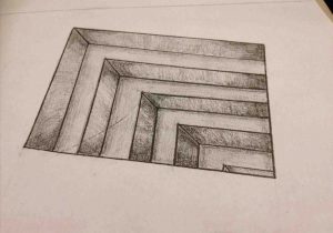 300x210 Easy But 3d And Sketches Simple And Easy 3d Drawing - Easy 3d Sketches