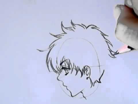 480x360 Easy Anime Boy Drawing 2 - Easy Anime Boy Sketch