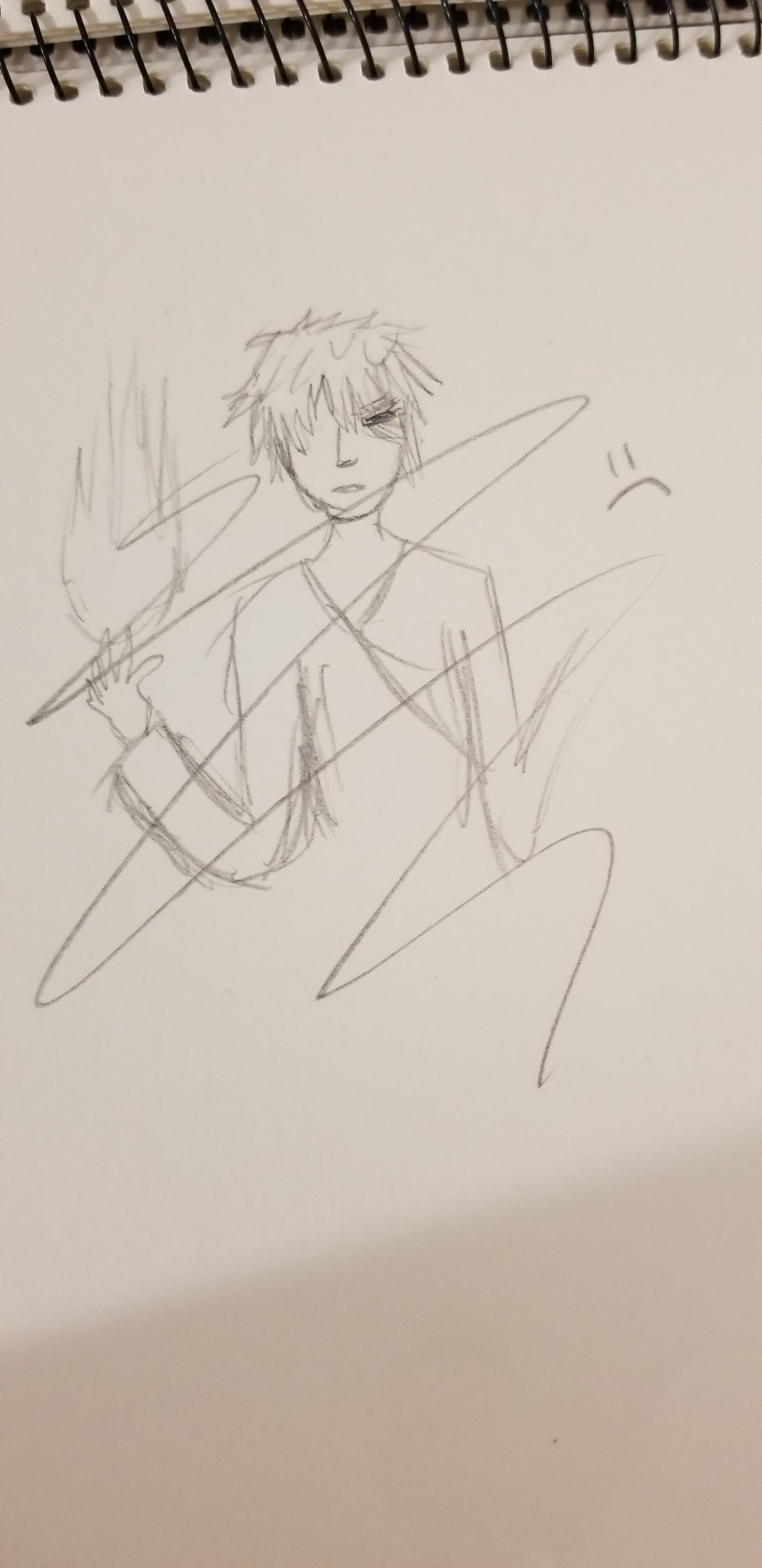 1960x4032 Found A Sketch Book Of Mine From Elementary School. I Still Give - Easy Book Sketch