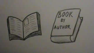320x180 How To Draw A Book Open And Closed - Easy Book Sketch