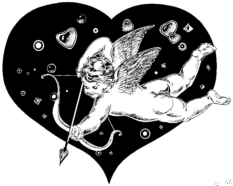 750x599 Cupid Graphics, Cupid Clipart, Cupid Pics Ampamp Cupid Art - Easy Cupid Sketch