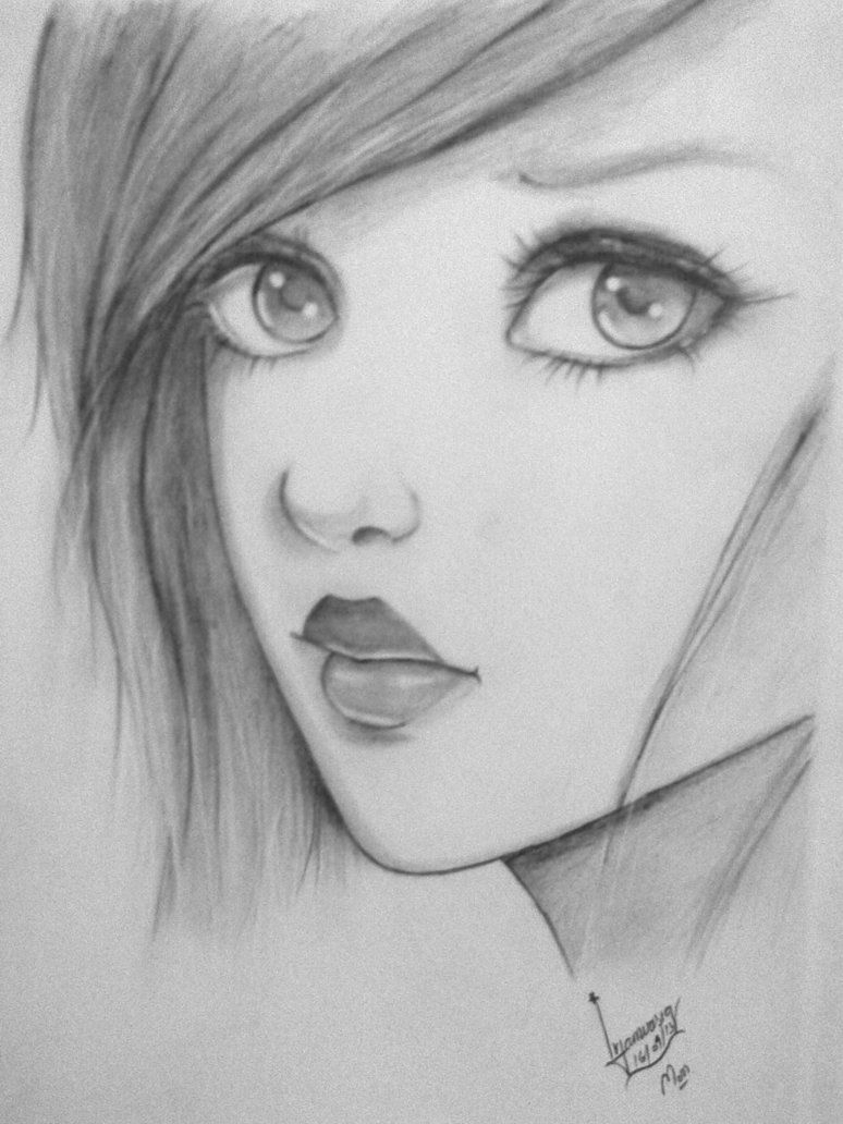 Easy Face Sketches at Explore collection of Easy