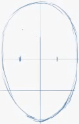 300x471 How To Draw Female Faces In Correct Proportions With Easy Drawing - Easy Face Sketches