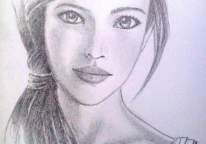 Easy Face Sketches at PaintingValley.com | Explore collection of Easy ...