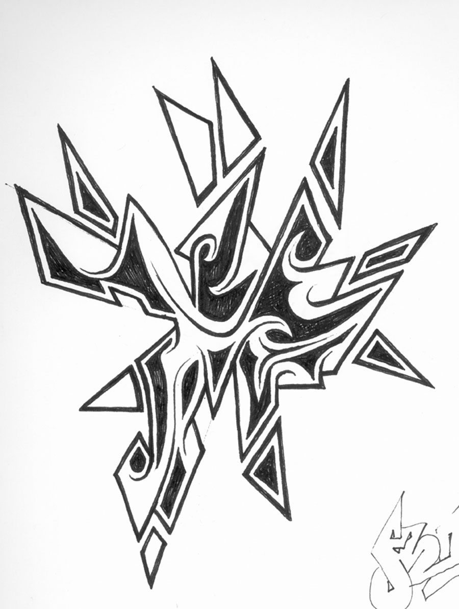 Easy Graffiti Sketches at PaintingValley.com | Explore ...