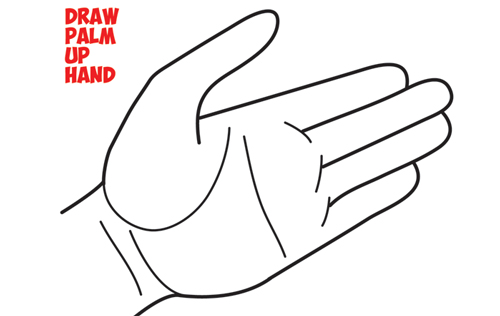 500x316 How To Draw Hands Archives - Easy Hand Sketch