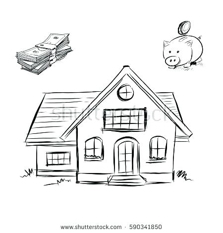 Simple House Sketch Images / What is an easy method for learning sketch