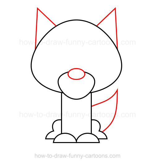 500x533 How To Draw A Husky - Easy Husky Sketch