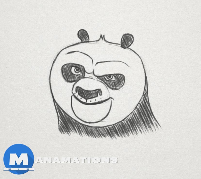 828x736 Quick Sketch - Easy Panda Sketch