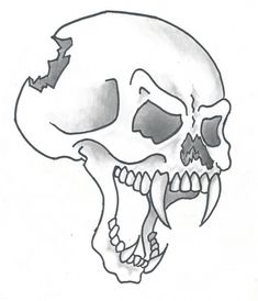 235x274 The 35 Best Simple Skull Tattoos Images Draw, Skull - Easy Skeleton Sketch