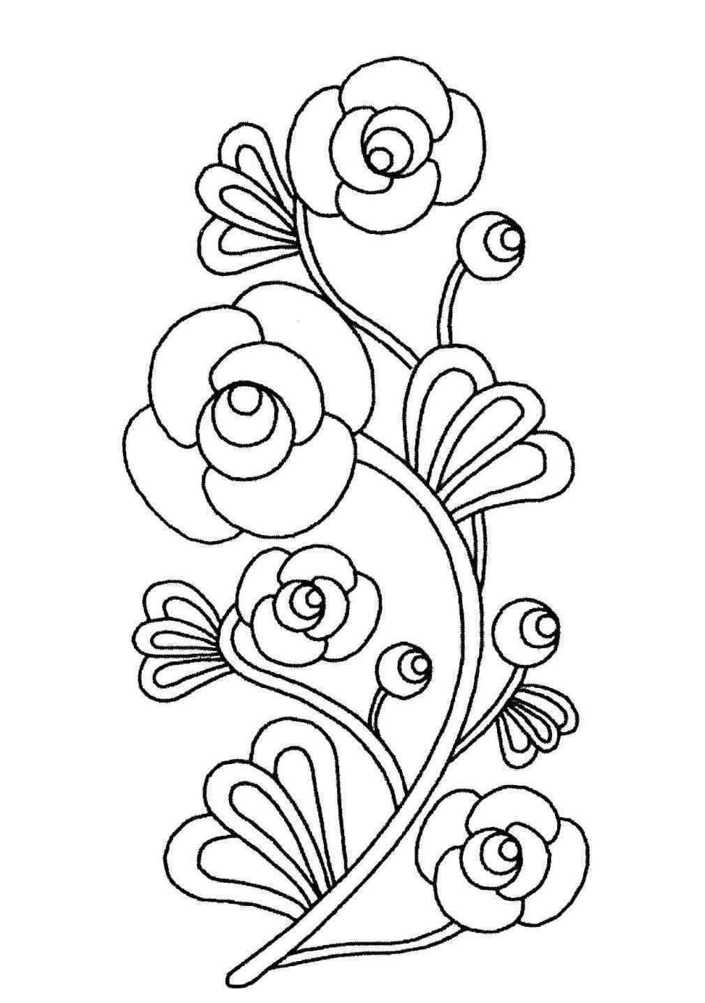 1010x1436 Flower How To Easy Sketch Of A Drawings Easy Drawings Of Flowers - Easy Sketch Flowers