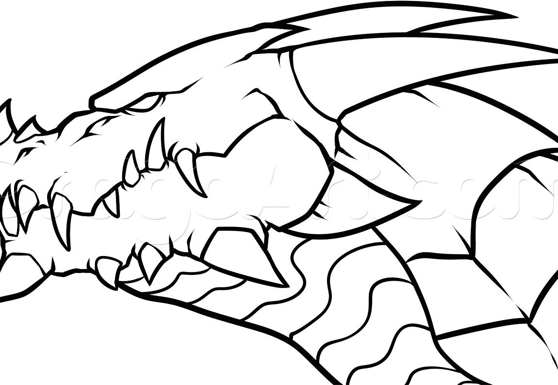 1150x794 Easy Pictures Of Dragons To Draw Drawing For Beginners How - Easy Sketches To Draw