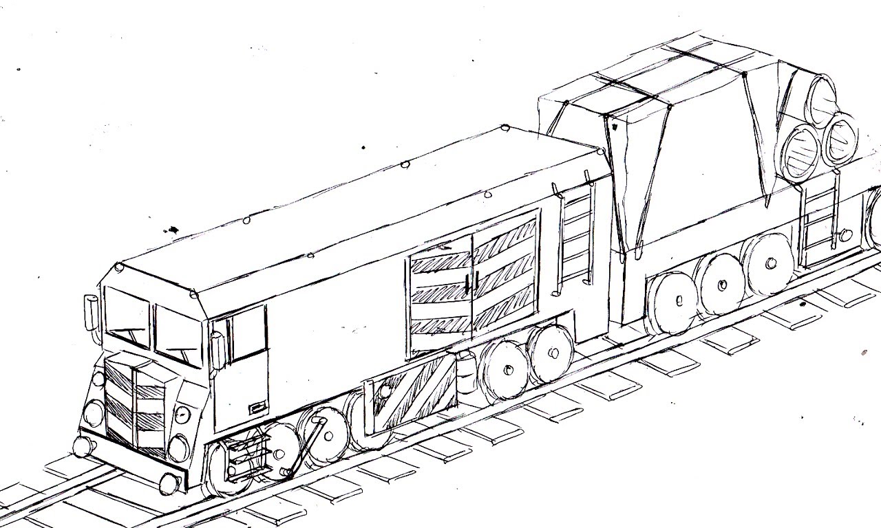 superego train sketch