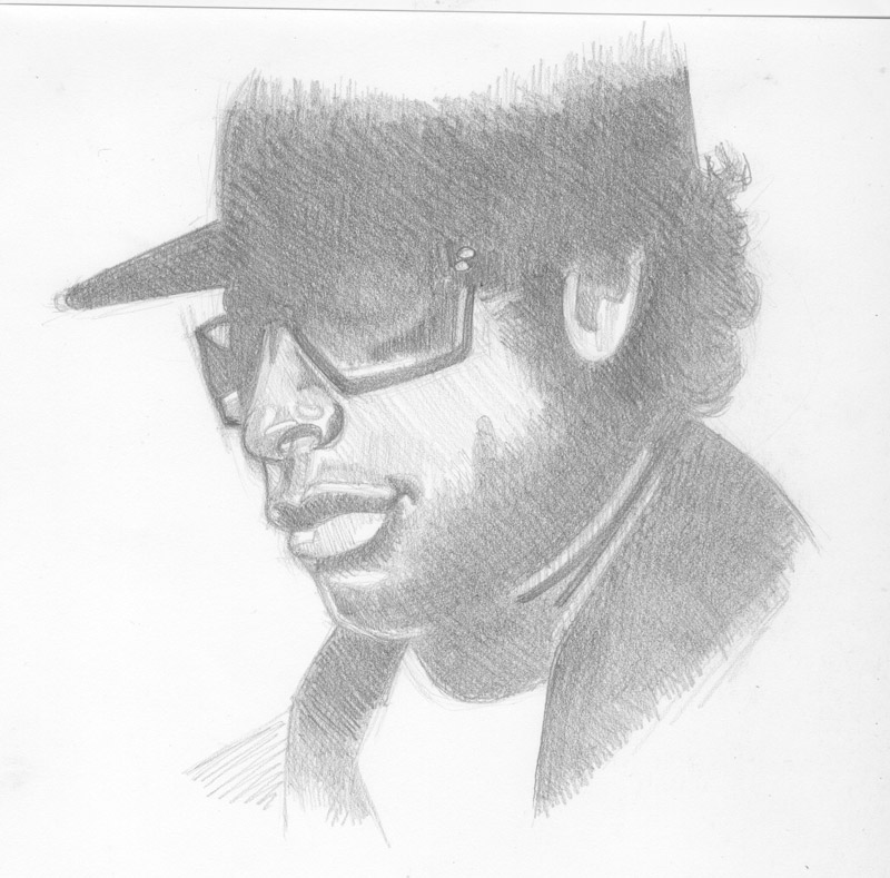 Eazy E Sketch at PaintingValley.com | Explore collection of Eazy E Sketch