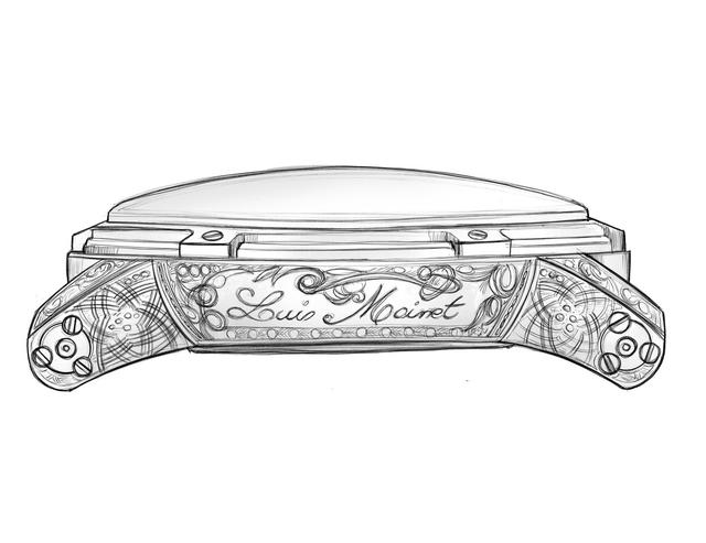 640x493 Louis Moinet Memoris Red Eclipse Iw Magazine - Eclipse Sketch