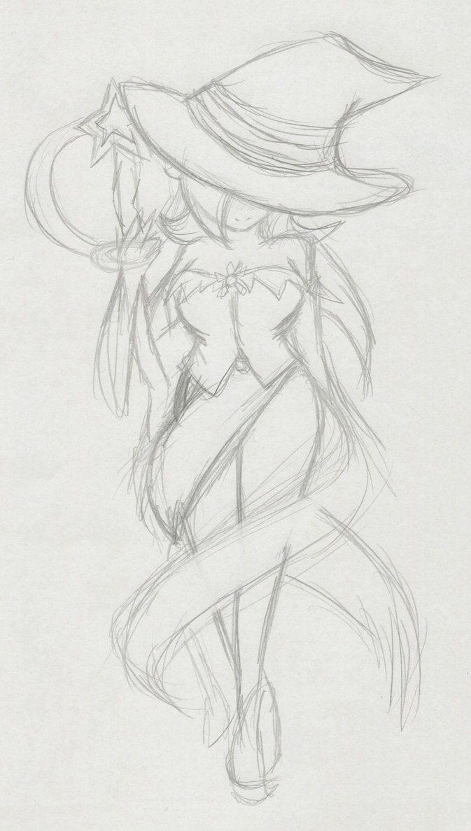 673x1188 Rosalina Witch Of The Eclipse Sketch By Xero J - Eclipse Sketch
