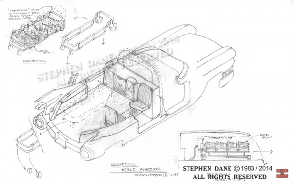 600x375 Video The Origin And Design Of The Ghostbusters Ecto 1 - Ecto Sketch