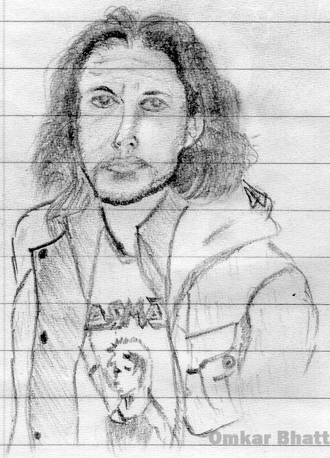 642x891 The Porch - Eddie Vedder Sketch