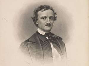 300x225 The Mysterious Death Of Edgar Allan Poe - Edgar Allan Poe Sketch