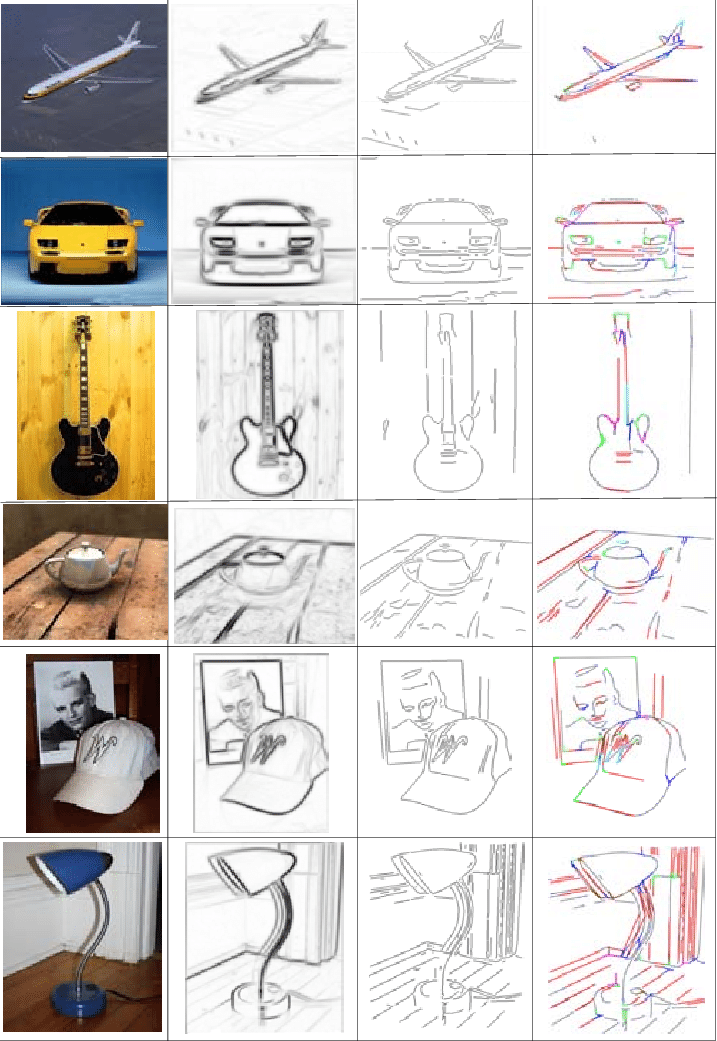 717x1041 The Sketch Graphs Computed From Raw Images. (A) Raw Images. (B - Edge Sketch