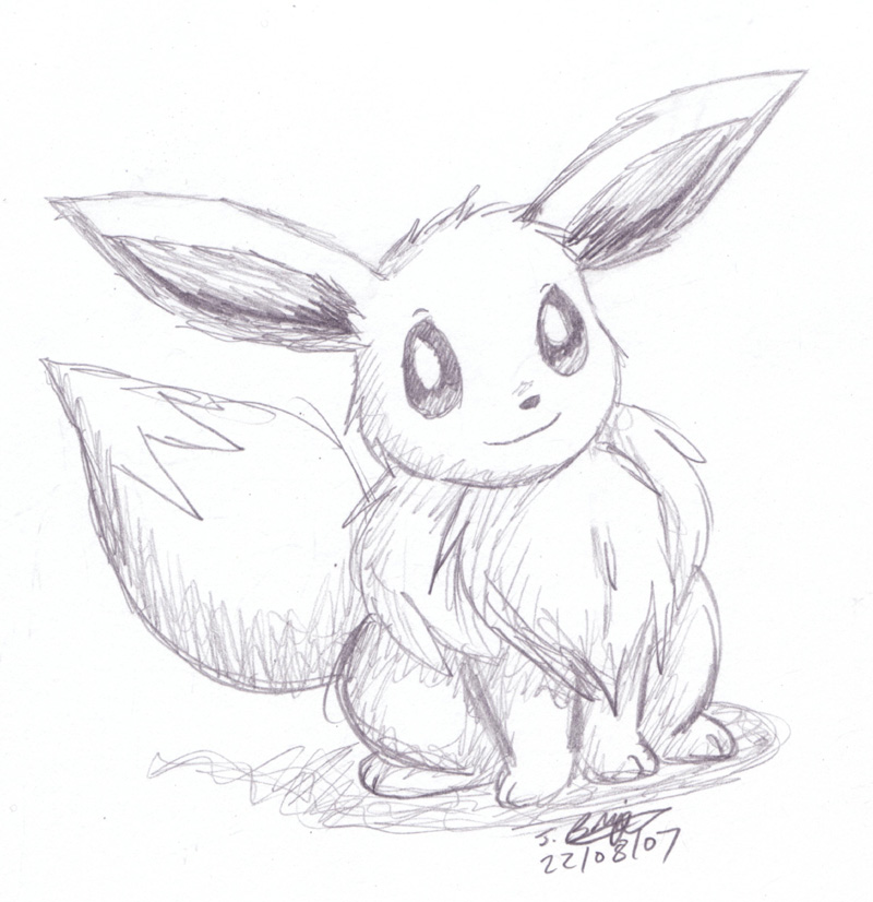800x826 Eevee Sketch By Pdutogepi - Eevee Sketch