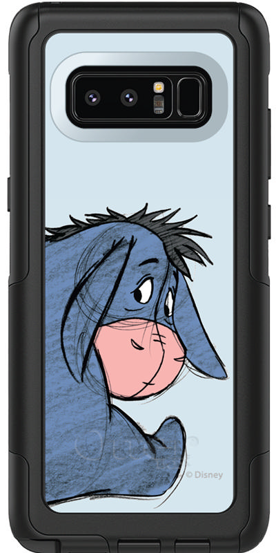 400x800 Disney Winnie The Pooh Eeyore Sketch Design On Commuter - Eeyore Sketch