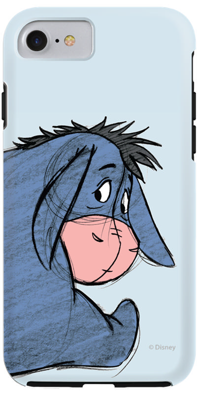 400x800 Disney Winnie The Pooh Eeyore Sketch Design On Iphone 7 Tough Case - Eeyore Sketch