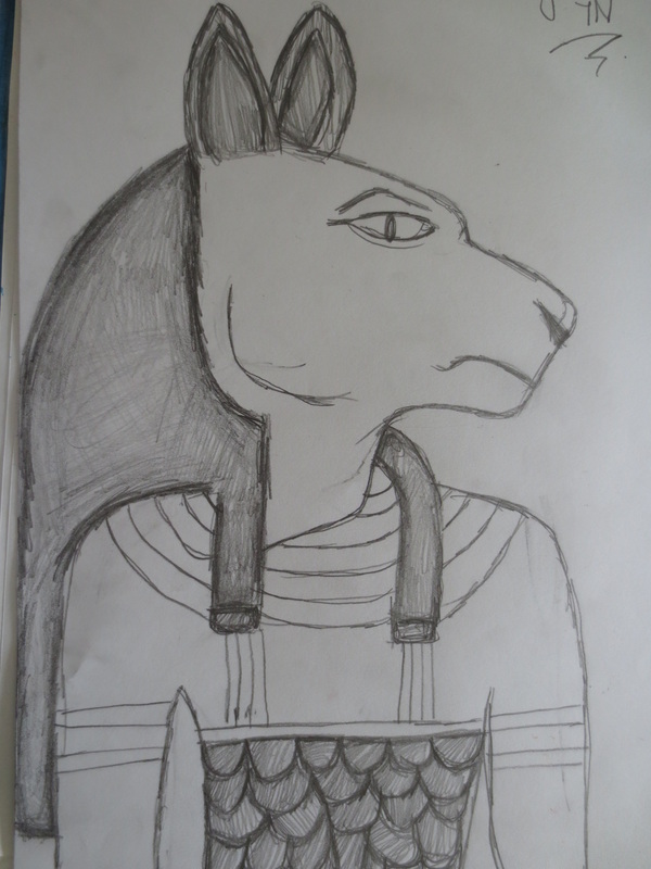 600x800 Egyptian Art - Egyptian Sketches