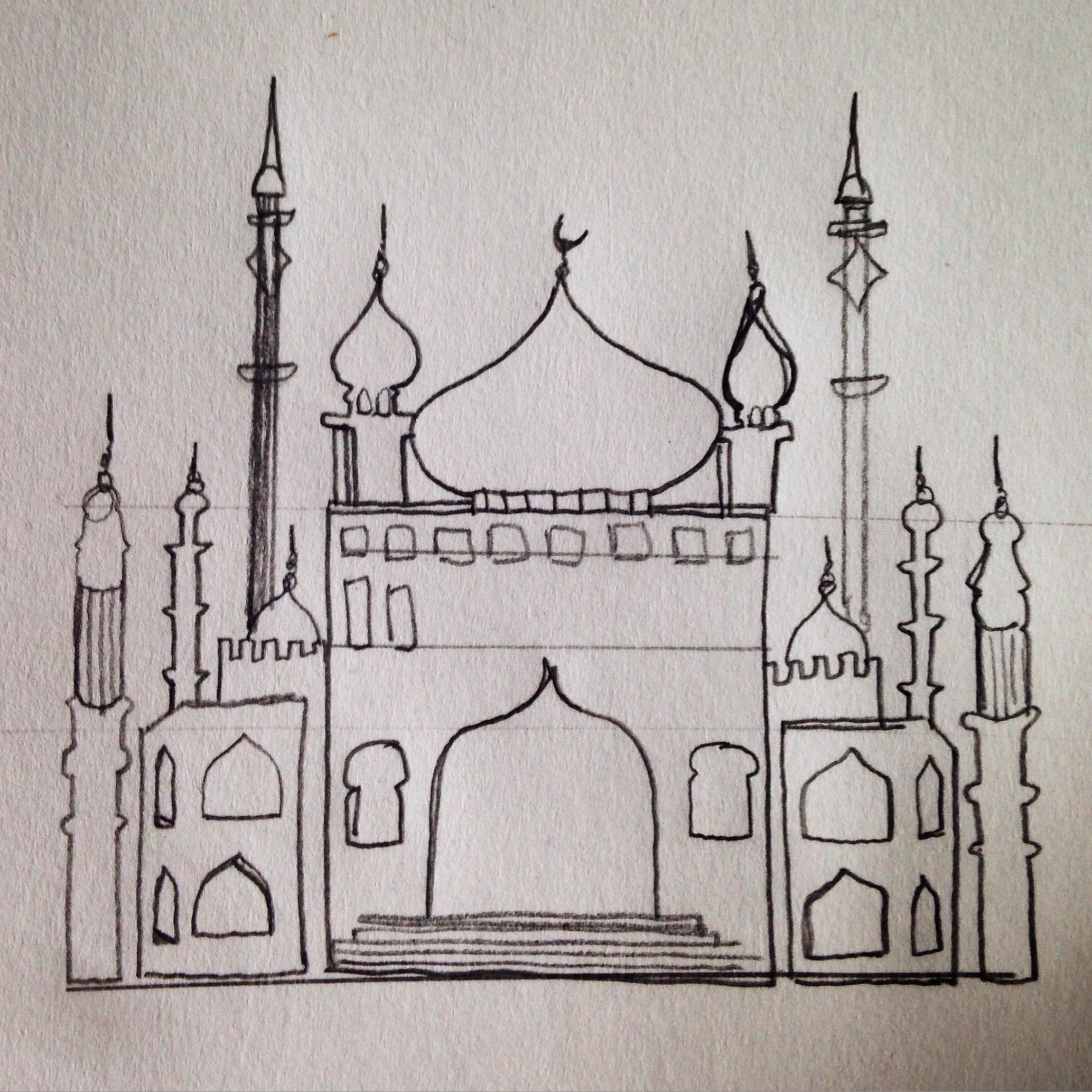 2067x2067 Eid Mubarak! The Quantum Thought - Eid Sketch