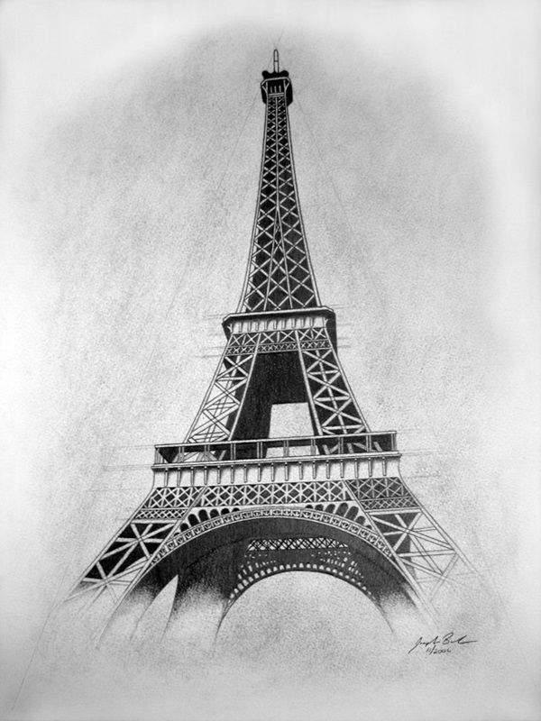 600x800 Chairdrawing Chair Drawing Drawings, Eiffel Tower - Eiffel Tower Drawing Sketch